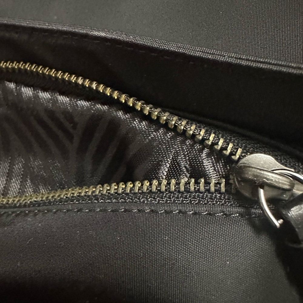 Black Drawstring Backpack With Distinct Compartme… - image 4